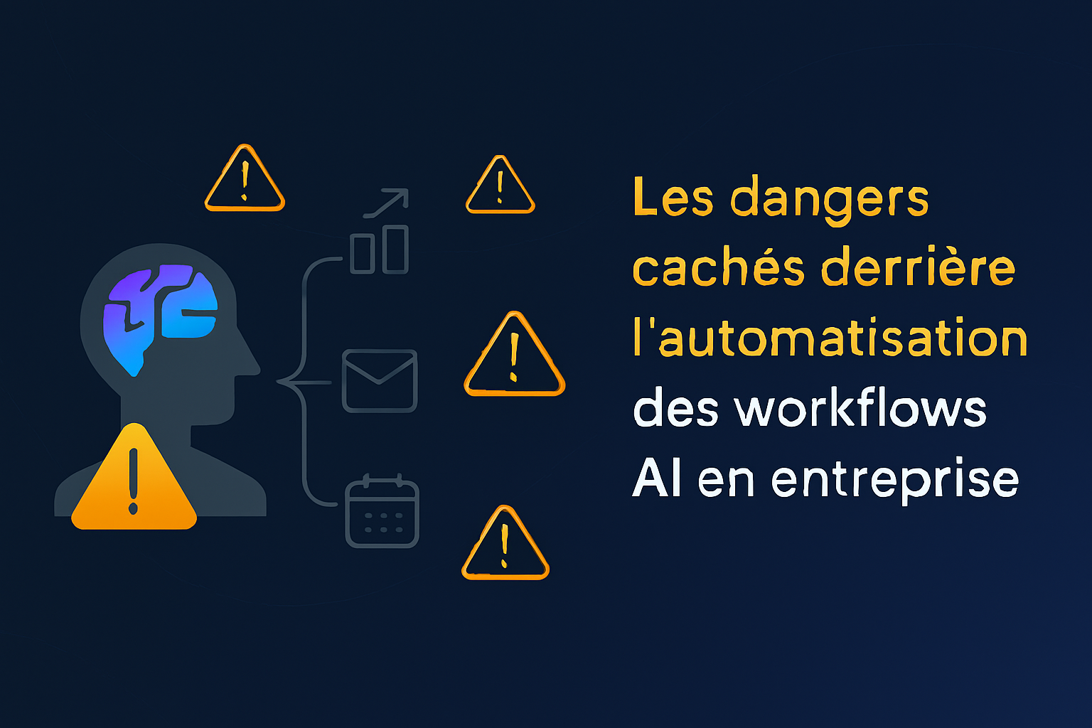 Les Dangers Cachés derrière l’Automatisation des Workflows d’Entreprises par l’IA 